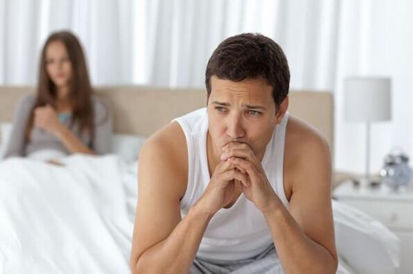 Impotenz bei Männern mit Prostatitis
